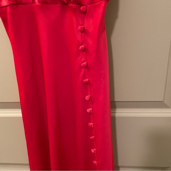Zara Red Maxi Dress - Picture 3 of 11